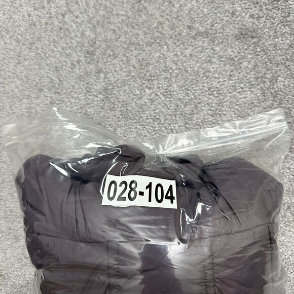 The North Face 550 Gotham 2.0 Down Puffer Jacket Girls Medium Purple Hoodie Fur - Picture 16 of 16